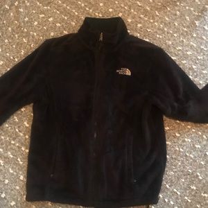 North face fuzzy jacket